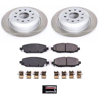 PowerStop Z17 Evolution Plus Semi-Coated Rotor Brake Kits - SC7942