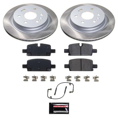 PowerStop Z17 Evolution Plus Semi-Coated Rotor Brake Kits - SC8173