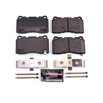 PowerStop Z23 Evolution Sport Brake Pads and Hardware Kits - Z231001