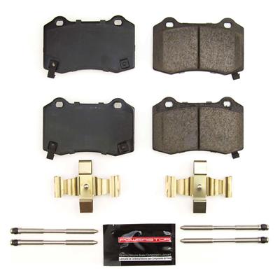 PowerStop Z23 Evolution Sport Brake Pads and Hardware Kits - Z231053B