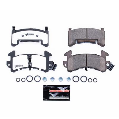 PowerStop Z26 Street Warrior Brake Pads and Hardware Kits - Z26154