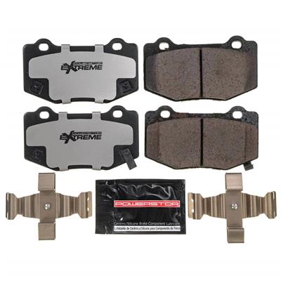 PowerStop Z26 Street Warrior Brake Pads and Hardware Kits - Z261718