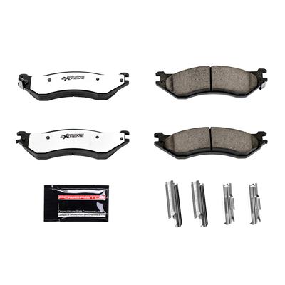 PowerStop Z36 Truck and Tow Brake Pads and Hardware Kits - Z36702