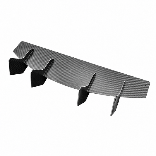 MD Style Dry Carbon Fiber Rear Bumper Diffuser for Ford Mustang