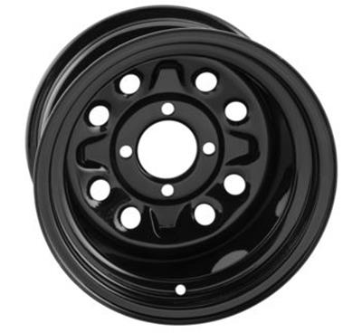 Quadboss Steely Gloss Black Wheels - 608486
