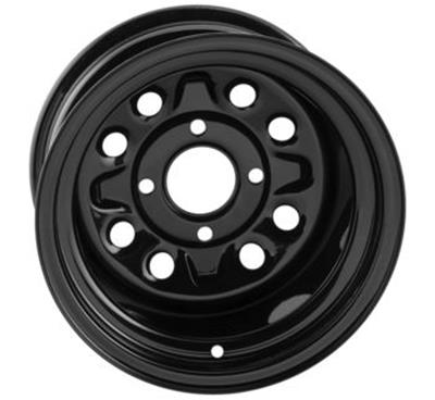 Quadboss Steely Gloss Black Wheels - 608488