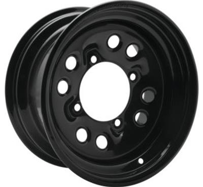 Quadboss Steely Gloss Black Wheels - 608492