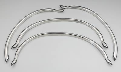 QMI Stainless Steel Custom Fender Trim Kits - 275002T