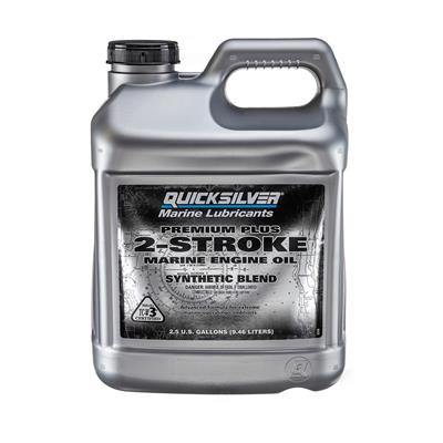 Quicksilver Premium Plus Synthetic Blend 2-Stroke Engine Oil - 858028Q01