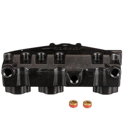 Quicksilver Exhaust manifold for 2002 and newer MerCruiser V6 sterndrive engines with dry joint - 864612T01