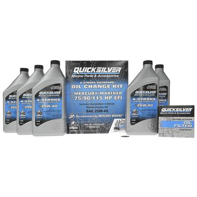 Quicksilver 4-Stroke Outboard Engine Oil Kits - 8M0081913
