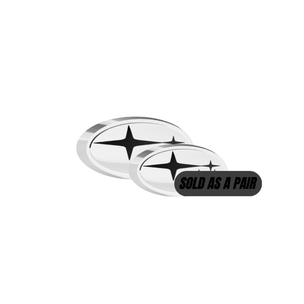 Racing Art [22-26 WRX] Front + Rear Emblem Kit