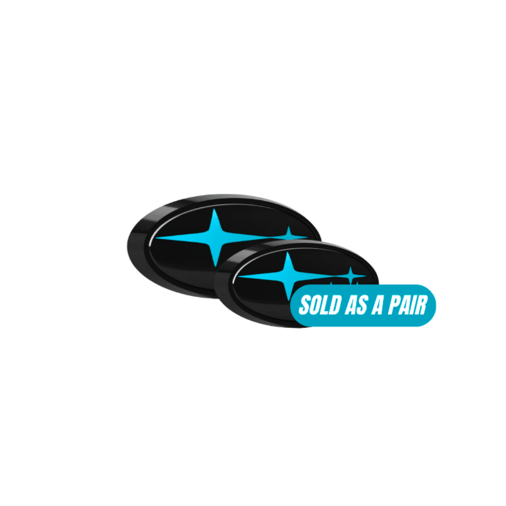 Racing Art [22-26 WRX] Front + Rear Emblem Kit