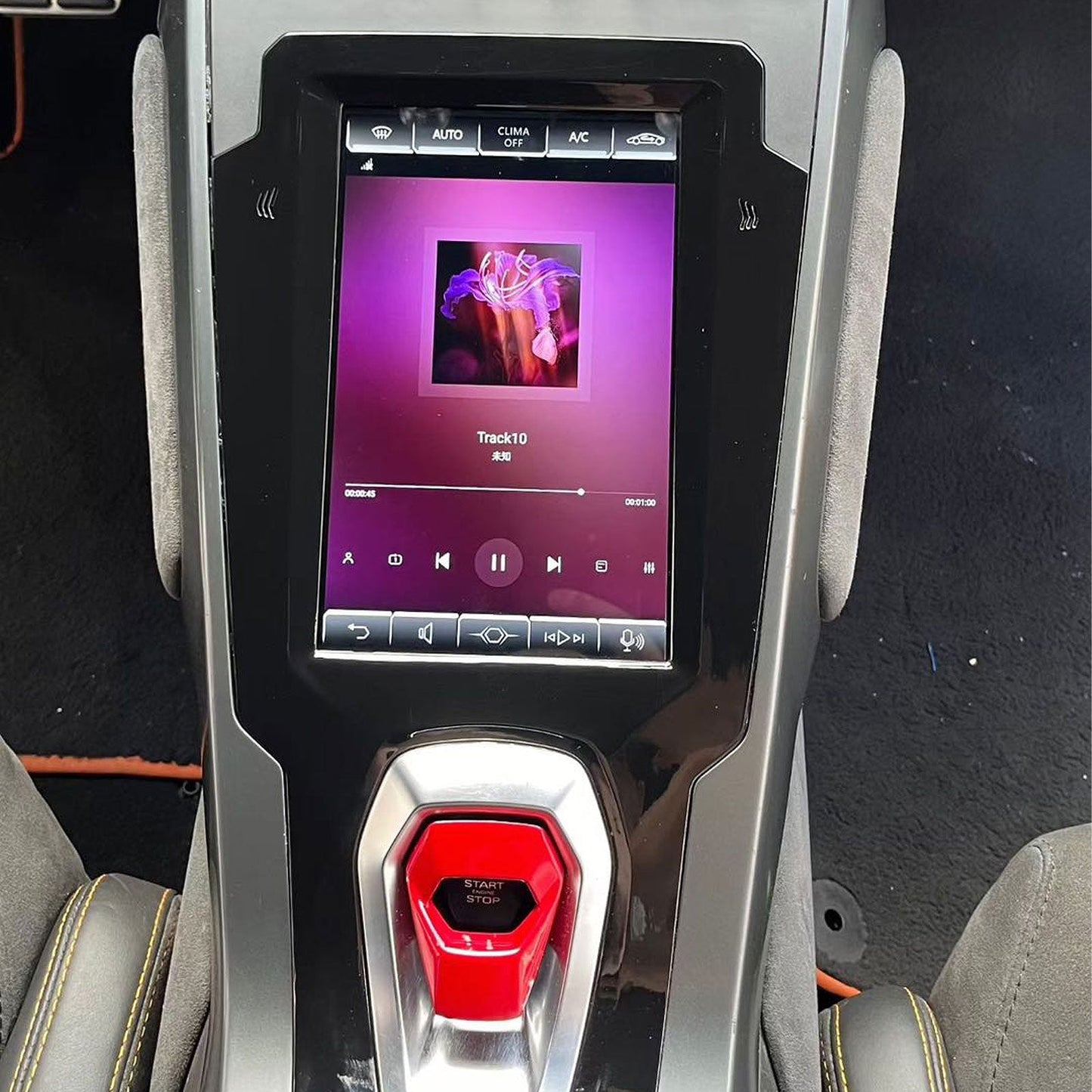 10.4” Android 13 Car Radio Head Unit for Lamborghini Huracan EVO STO