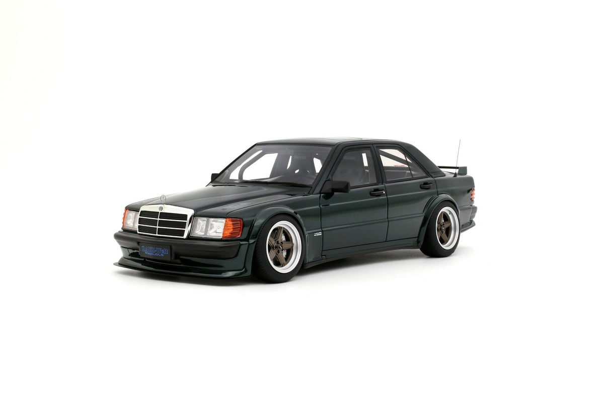 STM Diecast Otto 2025 Mercedes-Benz RWR 190E 2.5 16S (W201) Porsche Racing Green Metallic 22G 1:18