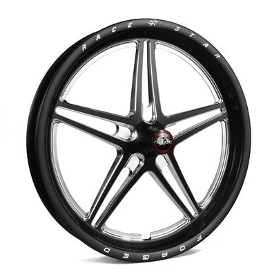 Race Star 63 Pro Forged Black Anodized Machined Wheels - 6353545252B