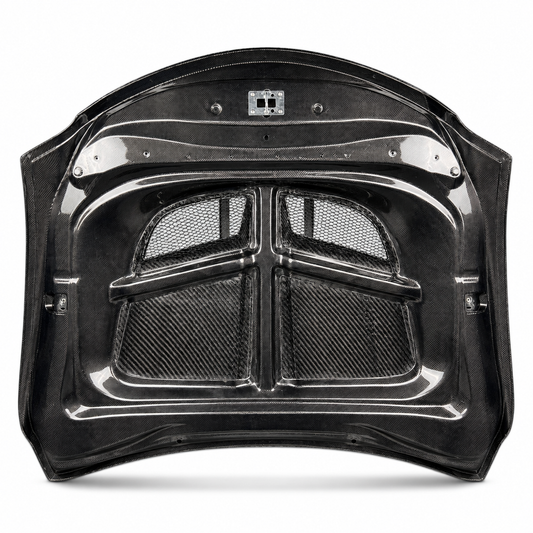 Vented Dry Carbon Fiber Engine Hood for Lexus RCF 5.0L V8