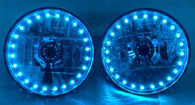 Redline LumTronix White Diamond Black Illusion Conversion Headlights - HH030BLKI