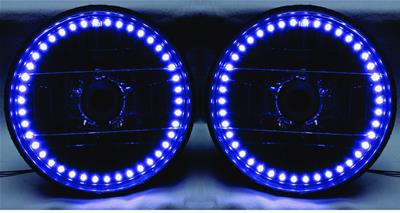 Redline LumTronix White Diamond Black Illusion Conversion Headlights - HH032BLKI