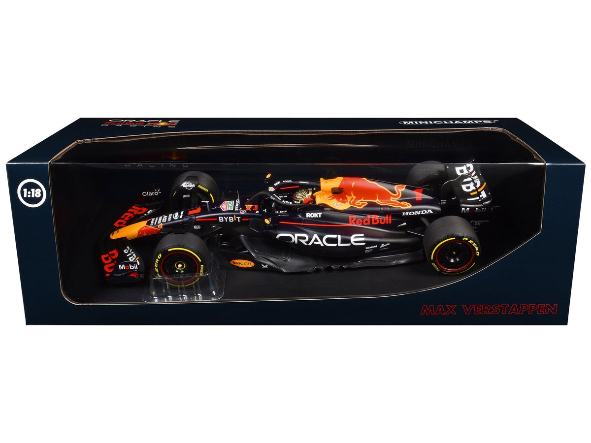 Rapid Vehicles Red Bull Racing RB19 #1 Max Verstappen "Oracle" Winner F1 Formula One "Abu Dhabi...