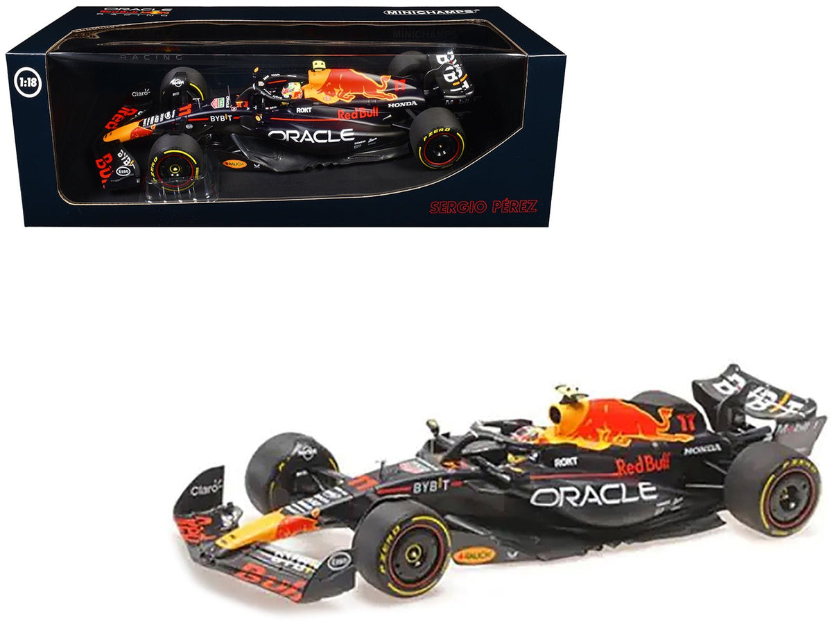 Rapid Vehicles Red Bull Racing RB19 #11 Sergio Perez "Oracle" 2nd Place F1 Formula One "Italian...