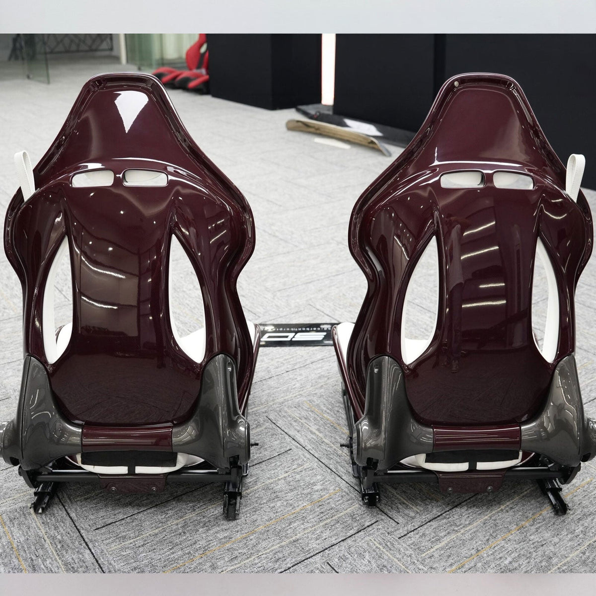Alcantara Dry Carbon Fiber Racing Seats for Ferrari F430 488 458 F8 F12 SF90 296