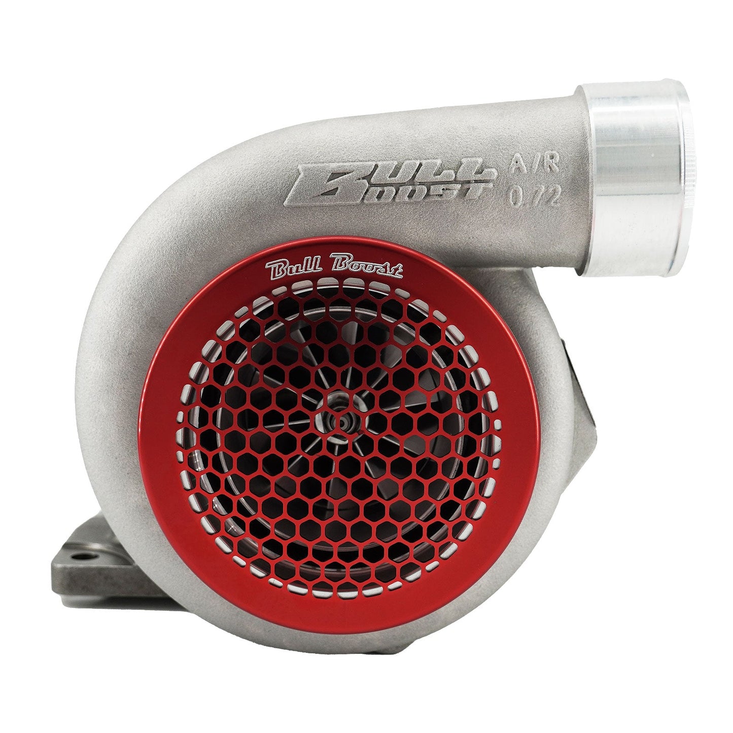 Billet 4" Inch Turbo Inlet Guard Velocity Stack Adapter Bellmouth Intake Hex