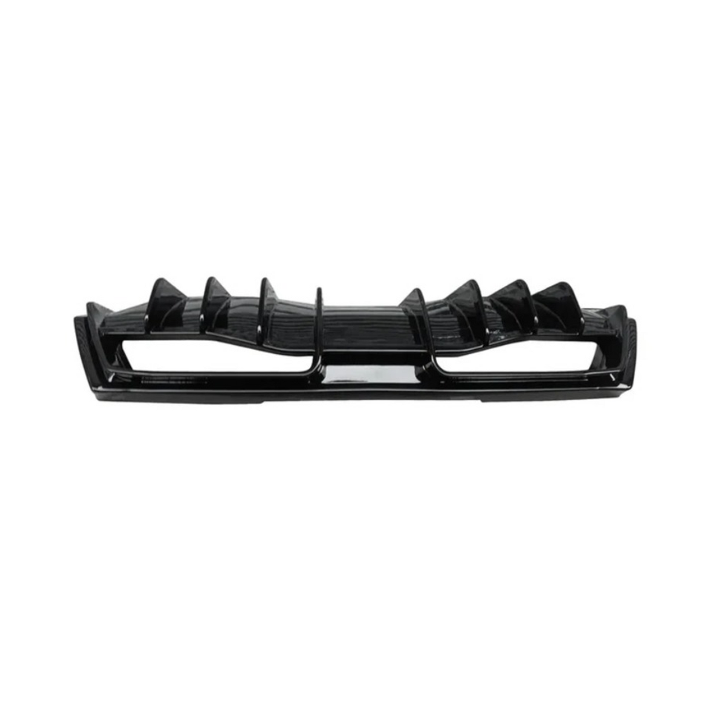 Gloss Black Rear Aggressive Diffuser for Chevrolet Corvette C8 Z51