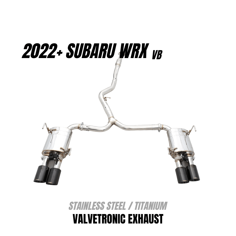 JDMuscle RES x  [22-26 WRX] Valvetronic Catback Exhaust MT&CVT