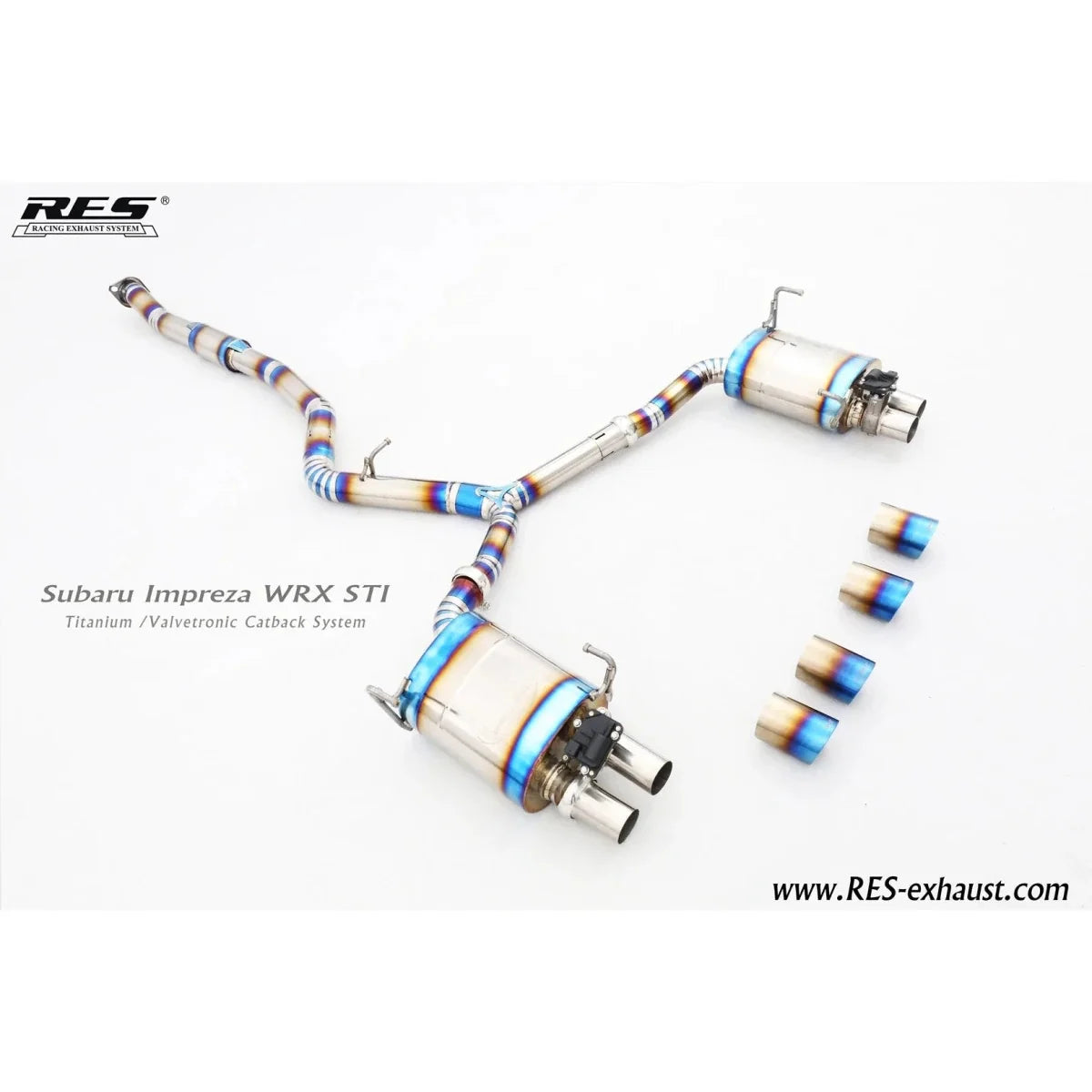 JDMuscle RES x  [22-26 WRX] Valvetronic Catback Exhaust MT&CVT - View 4