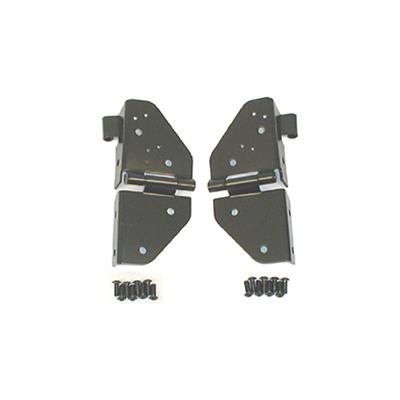 Rugged Ridge Windshield Hinges and Interior Windshield Brackets - 1120901