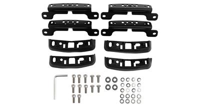 Rhino-Rack Roof Rack Components, RCP75-Bk - RCP Base Kit (X4) - RCP75BK
