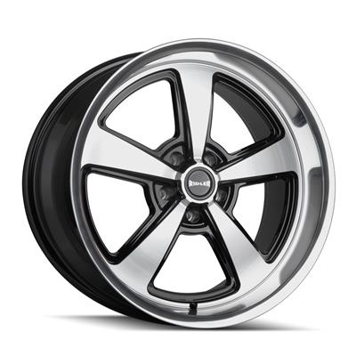Ridler 652 Series Gloss Black Wheels with Diamond Cut Lip - 6522861GBD