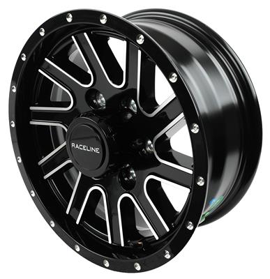 Raceline Wheels 820 Twisted Gloss Black Machined Wheels - 820M56060