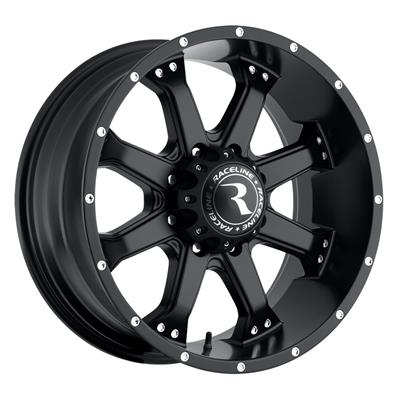 Raceline Wheels Assault Black Wheels - 991B7905012