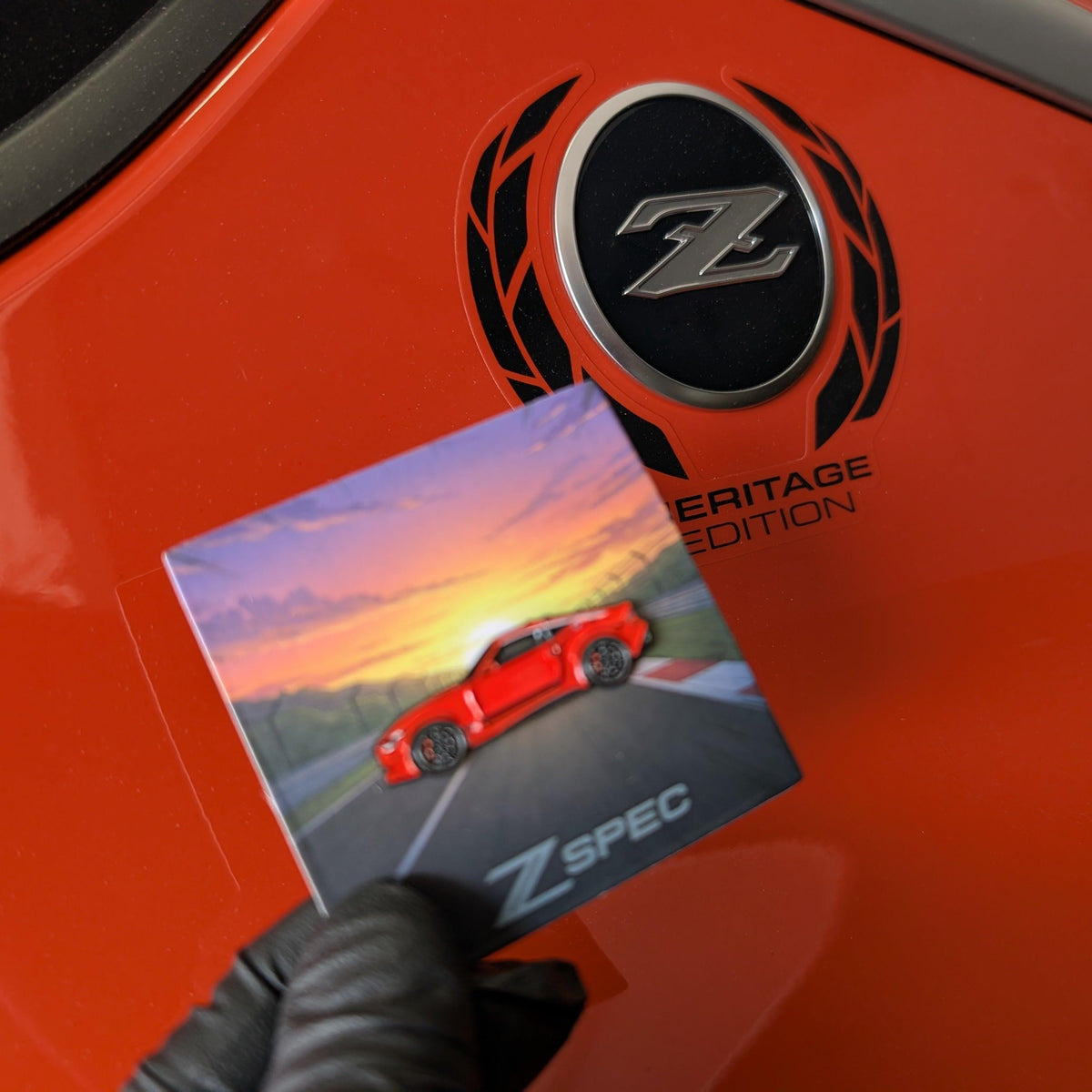 ZSPEC Nissan Z (RZ34) Heritage Edition Lapel / Hat Pin, Enamel w/ 2-Posts