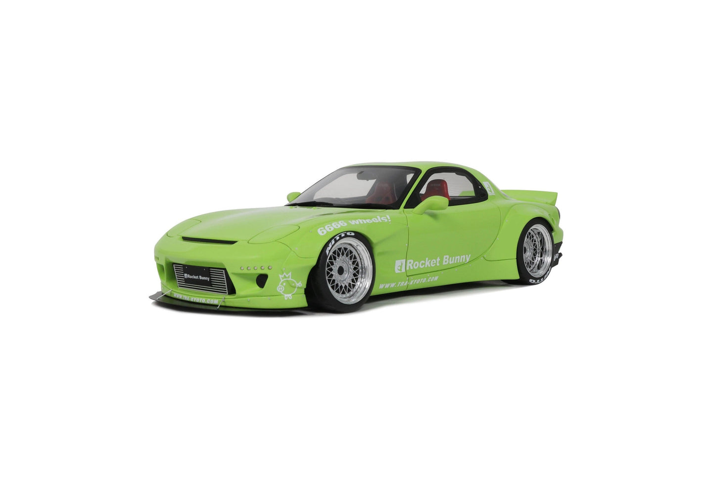 Otto 1994 Mazda RX7 FD3S Rocket Bunny Aero (V1) 2015 Pearl Green 1:18