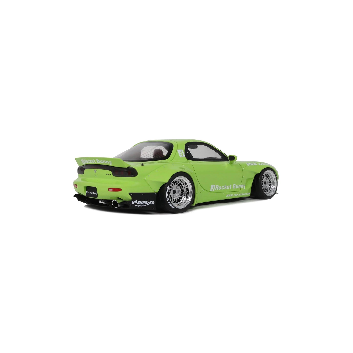 Otto 1994 Mazda RX7 FD3S Rocket Bunny Aero (V1) 2015 Pearl Green 1:18