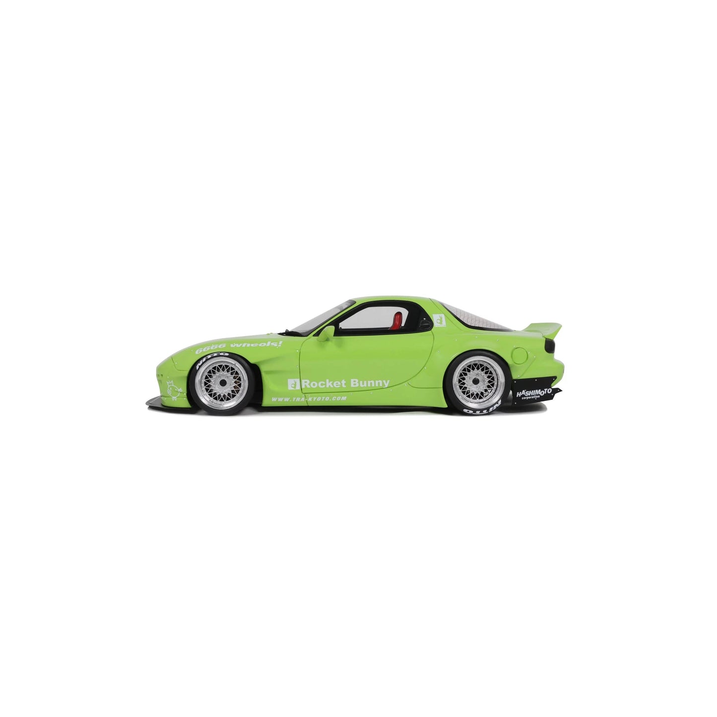 Otto 1994 Mazda RX7 FD3S Rocket Bunny Aero (V1) 2015 Pearl Green 1:18