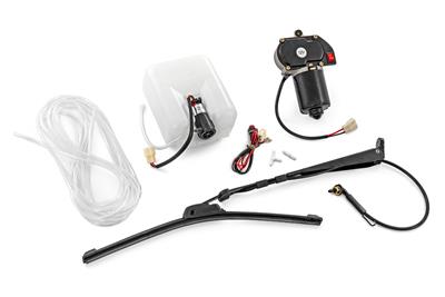 Rough Country Universal UTV Powered Wiper w/Washer Tank 16" Blade - 99084