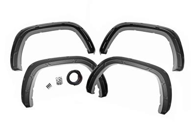 Rough Country Defender Pocket Fender Flares - AT02224O4O