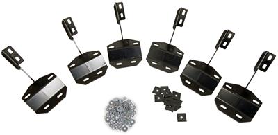 Raptor Series Truck Step Installation Kits - RB0301BK