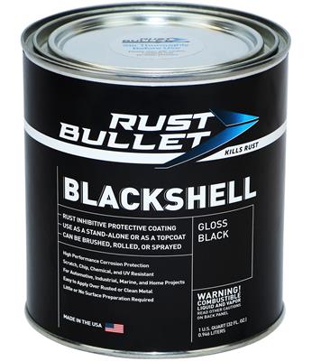 Rust Bullet BlackShell Protective Paint - BSQ