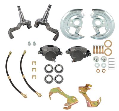 The Right Stuff Performance Series Front Disc Brake Conversion Kits - AFXDC02C5