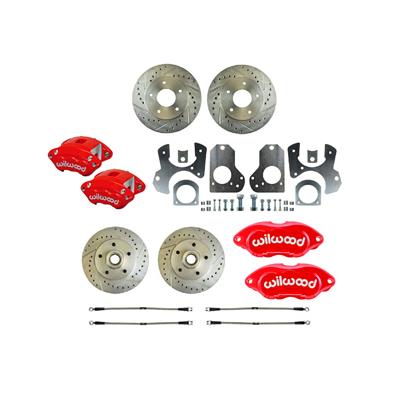 The Right Stuff Performance Series Front and Rear Disc Brake Conversion Kits - F82RDM282Z