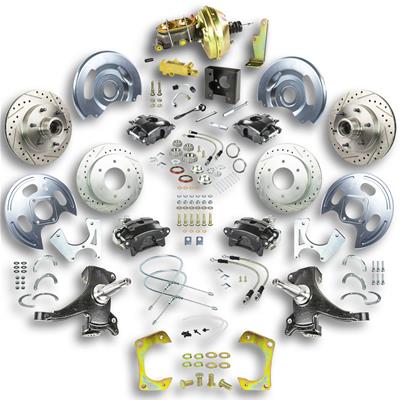 The Right Stuff Street Series Disc Brake Conversion Kits - TDC6356DB