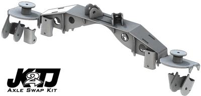 Artec Industries JK2TJ Triangulated Swap Kit with Truss - 2.63 in / High Clearance - TJ4425