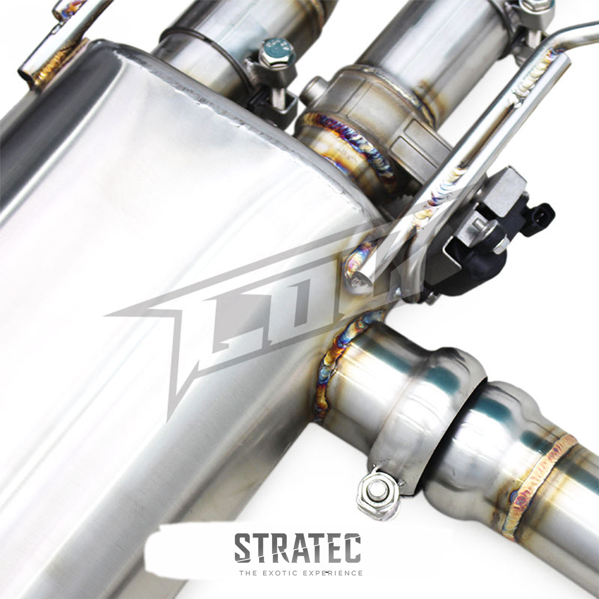 Valved Stainless Steel Catback Exhaust System for Jaguar F‑TYPE V8 5.0T