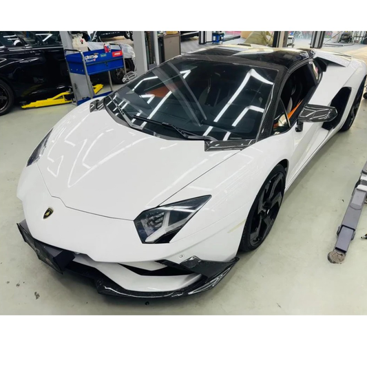 Bull Boost Performance OEM Style Dry Carbon Fiber Front Lip and Rear Diffuser for Lamborghini...