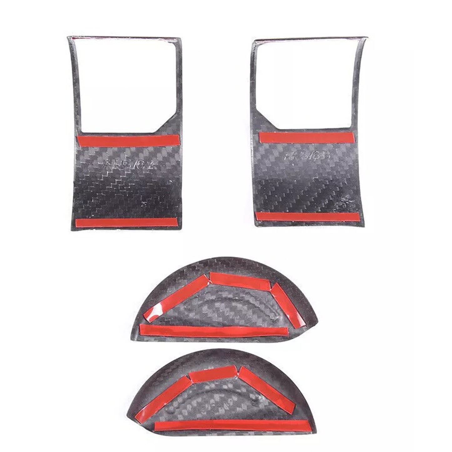 Dry Carbon Fiber Sport Mode Switch Frame Trim for Lamborghini Urus